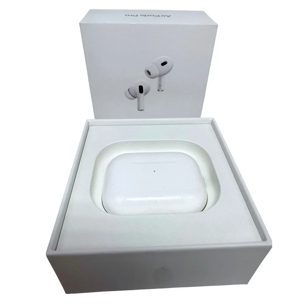 Apple AirPods Pro 2nd Gen Wireless Earbuds Complete White MQD83AM/A A2698 WORKS